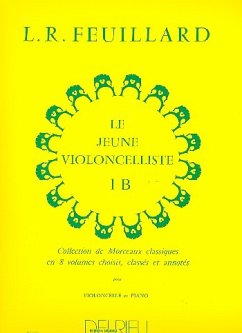 Cover Le jeune violoncelliste vol.1b pour violoncelle et piano