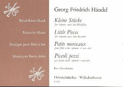 Cover Kleine Stücke für 2 Blockflöten (SA)