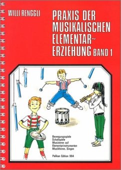 Cover Praxis der musikalischen Elementarerziehung Band 1 Bewegungsspiele
