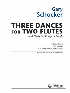 Cover Three Dances for Two Flutes