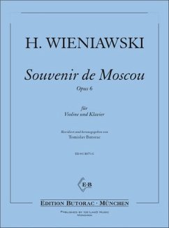 Souvenir de Moscou op.6 für Violine und Klavier