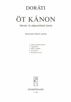 Cover Doráti Antal Öt kánon Canon