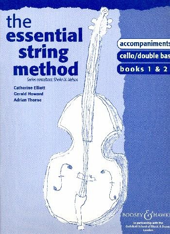 The essential String Method vol.1/2 for violoncello/bass piano accompaniments