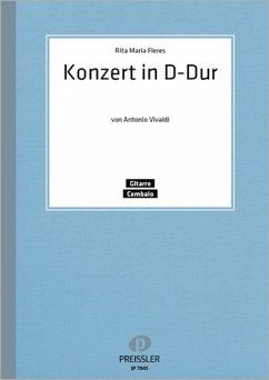 Cover Konzert D-Dur für Gitarre und Cembalo