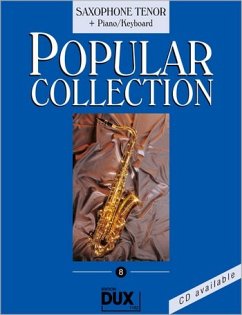 Cover Himmer, A: Popular Collection 8 Saxophone Tenor