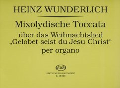 Cover Mixolydische Toccata über das Weihnachtslied Gelobet seist du Jesu Christ für Orgel