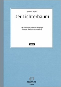 Cover Der Lichterbaum eine beliebte Auswahl der schönsten Weihnachtslieder B-Stimme
