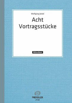 Cover 8 Vortragsstücke für Akkordeon mit Melodiebaßmanual