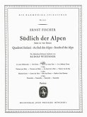 Ernst Fischer Südlich der Alpen 1.Satz Akkordeon-Orchester Partitur