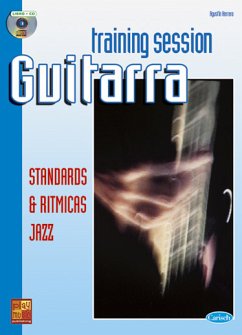 Cover Agustín Herrero, Training Session Guitarra: Standards Ritmica Gitarre Buch + CD