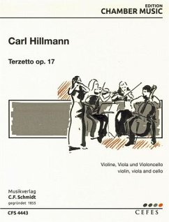 Cover Terzetto op.17 für Violine, Viola und Violoncello Stimmen