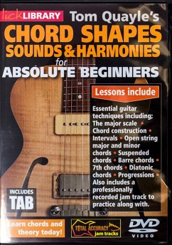 Tom Quayle's Chord Shapes, Sounds And Harmonies For Absolute Beginners für E-Gitarre DVD