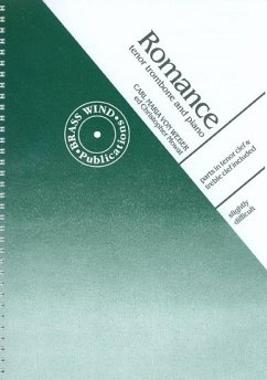 Cover Carl Maria von Weber, Romance For Tenor Trombone And Piano Posaune und Klavier Buch