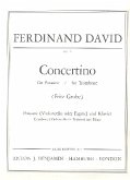 Concertino Es-Dur op.4 für Posaune und Orchester für Posaune und Klavier Concertino Es-Dur op.4 für Posaune und Orchester für Posaune und Klavier