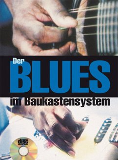 Cover Der Blues im Baukastensystem: für Gitarre in Tabulatur (ohne Noten)