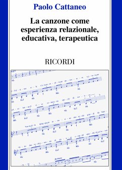 Cover P. Cattaneo La Canzone Come Esperienza Relazionale, Classical