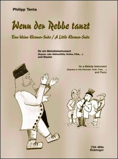 Cover Wenn der Rebbe tanzt für Melodieinstrument und Klavier