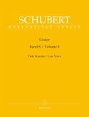 Lieder Band 8 für Gesang (tief) und Klavier praktische Ausgabe