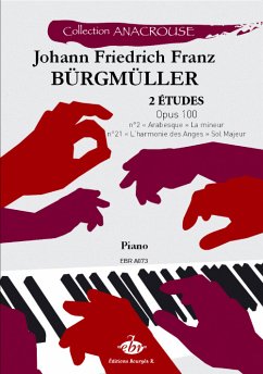 Cover Johann Friedrich Burgmüller, 2 Etudes Opus 100 Piano