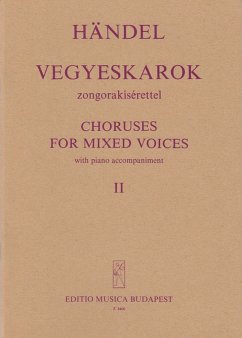Cover Choruses for Mixed Voices with piano accompaniment (Fragments from oratorios) Mixed Voices and Accompaniment