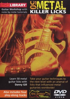 Cover 50 Metal Killer Licks Gitarre DVD