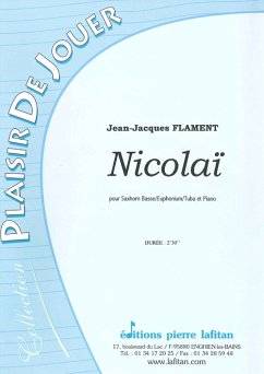 Cover Flament, Jean-Jacques, Nicolaď Saxhorn basse sib / Euphonium sib / Tuba ut et piano