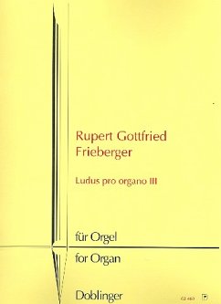 Cover Ludus pro organo III für Orgel