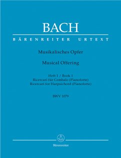 Musikalisches Opfer BWV1079 Band 1 Ricercari für Cembalo