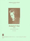 Andante F-Dur KV616 für Flöte, Violine und Viola Andante F-Dur KV616 für Flöte, Violine und Viola