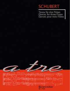 Cover Tänze für 3 Flöten Spielpartitur