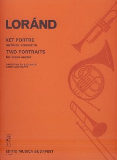 Cover Loránd István Two Portraits for brass sextet Brass Sextet
