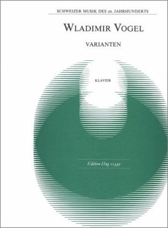 Cover Vogel, Wladimir Varianten Klavier