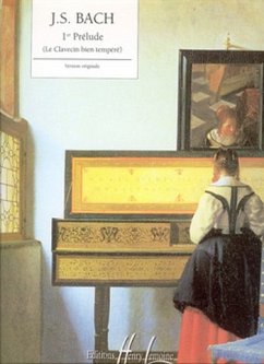 BACH Johann Sebastian Prélude n°1 piano Partition