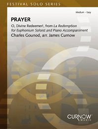 Cover Prayer (O, divine redeemer) for euphonium and piano Festival solo series