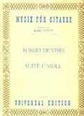 Suite c-Moll für Gitarre solo Musik für Gitarre