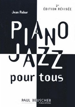 Cover Robur, Jean Piano jazz pour tous Piano Partition