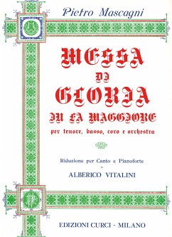 Messa di gloria per tenore, basso coro misto e orchestra per canto e pianoforte