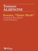 Tomaso Albinoni Sonata, 'Saint Mark' 2 Trompeten, Horn, Posaune und Tuba Partitur und Stimmen