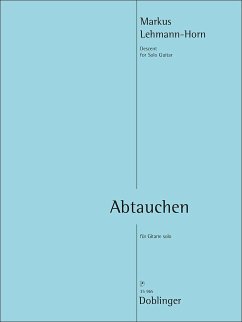 Cover Abtauchen für Gitarre