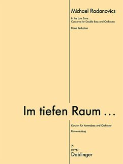Cover Im tiefen Raum für Kontrabass und Orchester für Kontrabass und Klavier