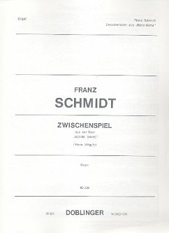 Cover Zwischenspiel aus der Oper Notre Dame für Orgel
