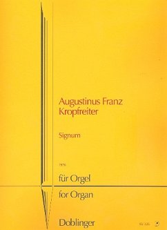 Cover Signum für Orgel