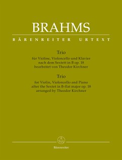 Cover Trio op.18 für Violine, Violoncello und Klavier Stimmen