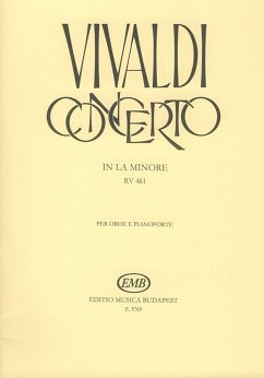 Cover Concerto a-Moll RV461 für Oboe und Streichorchester für Oboe und Klavier