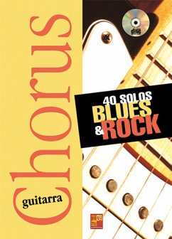 Cover Peter Nathanson, 40 Solos Blues & Rock Gitarre Buch + CD