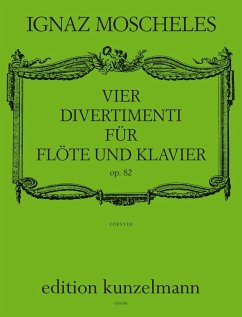 Cover 4 Divertimenti op.82 für Flöte und Klavier