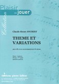 Joubert, Claude-Henry, Theme Et Variations Alto et piano Joubert, Claude-Henry, Theme Et Variations Alto et piano