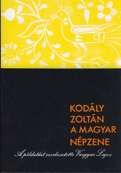 Cover Kodály Zoltán A magyar népzene Music Theory
