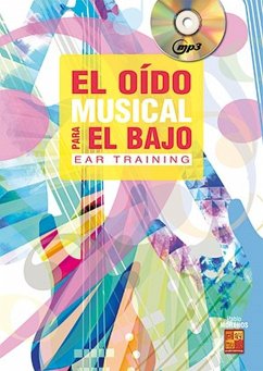 Cover Pablo Morenos, El oído musical para el bajo Bass Guitar Buch + CD