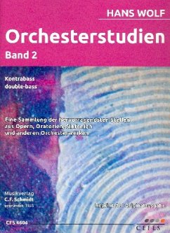 Cover Orchesterstudien Band 2 für Kontrabass